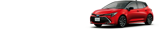 カローラ　スポーツ　ミニカー　アティチュードマイカXエモーションナルレッドⅡ カラーサンプル【1/30 COROLLA Sport】アティチュードブラック