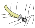 前席シートベルトの損傷・ねじれ